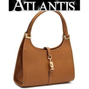 Gucci Jackie handbag brown leather Hobo Shoulder bag